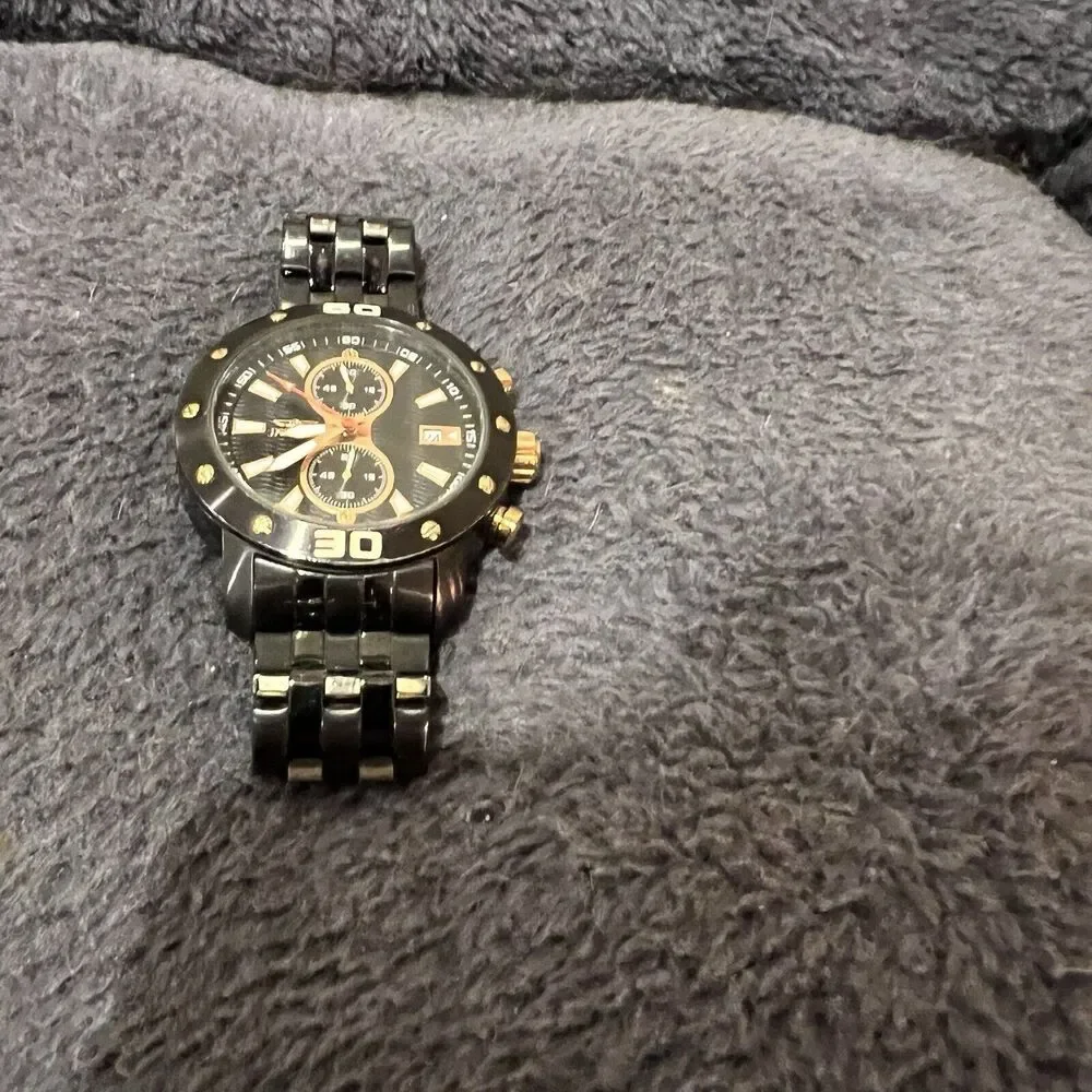 Invicta‎ Men's 17736 Specialty Analog Display Japanese Quartz Black Watch